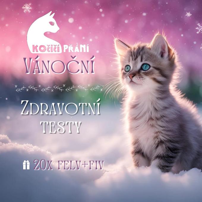 20 testů na FeLV a FIV